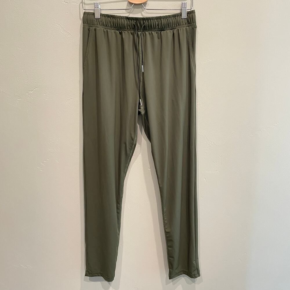 Zyia Active Everywhere Pants Olive Green - Size: Medium